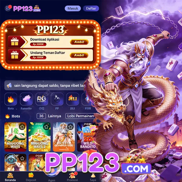 PP123 Bonus Member Baru 100%