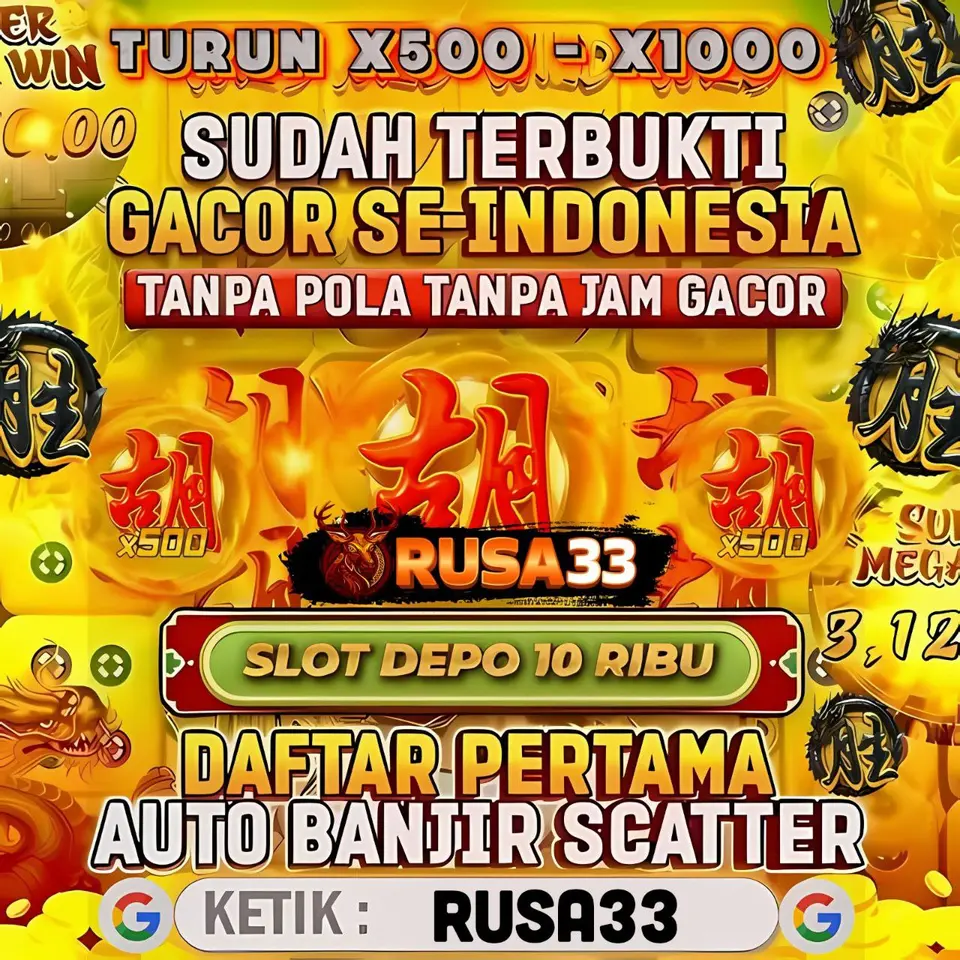 RUSA33 Masuk Resmi 2026 Aplikasi